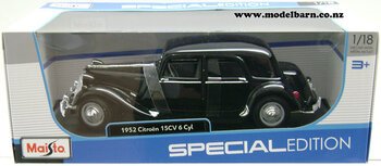 1/18 Citroen 15CV 6 Cylinder (1952, black)-other-vehicle-brands-Model Barn