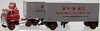 1/64 International Transtar Prime Mover & 2 Box Trailers "P.I.E."