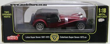 1/18 Caterham Super 7 (1973, red & black)-other-vehicle-brands-Model Barn