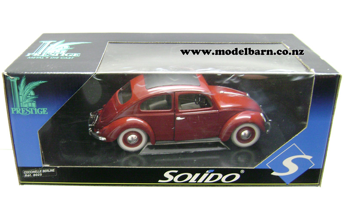 1/18 VW Beetle (dark red)