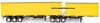 1/50 Freighter Eziliner B-Double Trailer Set (yellow & black)