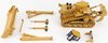 1/50 Caterpillar D11R Bulldozer Disassembled for Transport