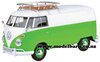 1/24 VW Kombi Delivery Van (green & white)