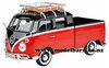 1/24 VW Kombi Pick-Up (red & black)