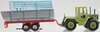1/32 MB-Trac 800 (mustard) with Silage Wagon (grey, blue & red)