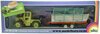 1/32 MB-Trac 800 (mustard) with Silage Wagon (grey, blue & red)