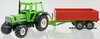 1/32 Deutz-Fahr DX 86 4WD with 2-Axle Tip Trailer (red & green)