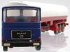 1/50 MAN 19.281FS Prime Mover & Semi Tanker Trailer (white, red & blue)
