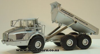 1/87 Volvo A40D Articulated Dump Truck (silver)-volvo-Model Barn