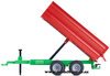 1/32 Tandem Axle Tip Trailer (red & green)