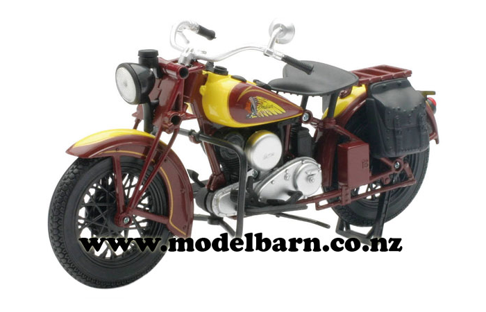 1/12 Indian Sport Scout (1934, brown & yellow)