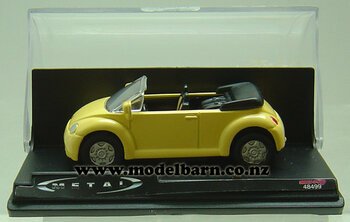 1/43 VW Beetle Convertible (yellow)-volkswagen-Model Barn