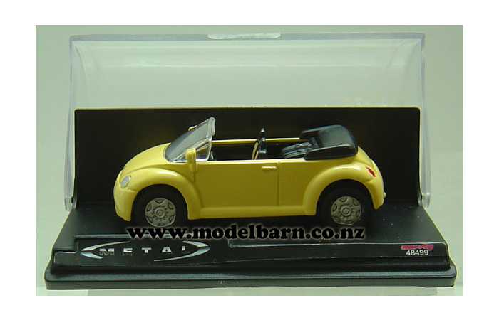 1/43 VW Beetle Convertible (yellow)
