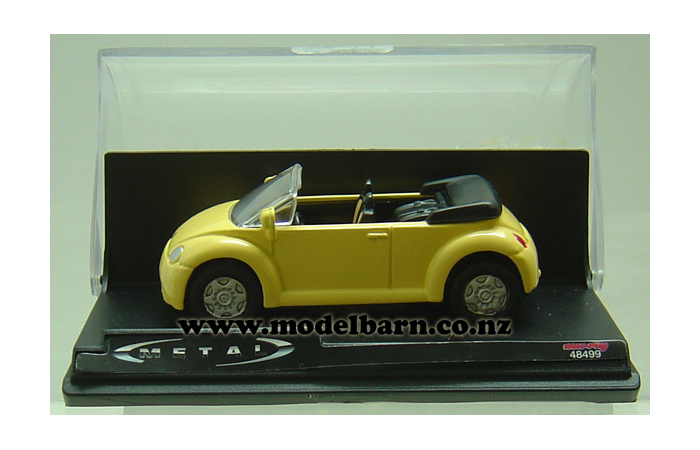 1/43 VW Beetle Convertible (yellow)