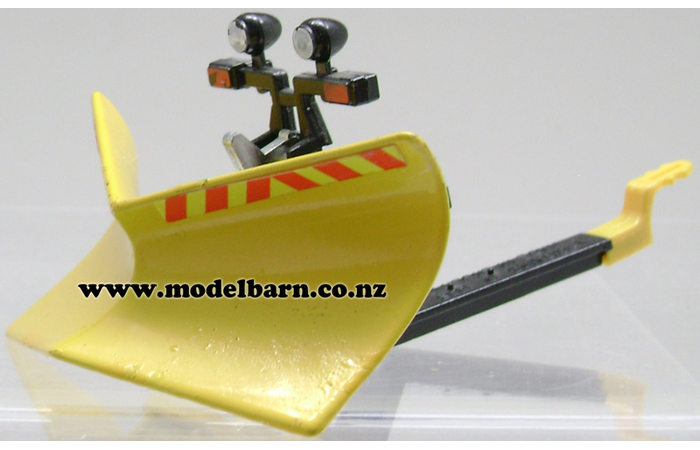 1/32 Snow Plough (yellow & black) Britains