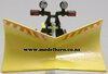 1/32 Snow Plough (yellow & black) Britains