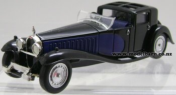 1/46 Bugatti Royale (1930, black & blue)-bugatti-Model Barn
