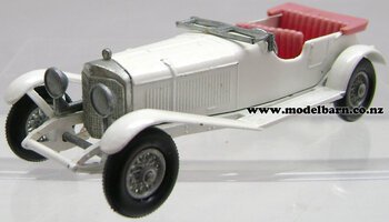 1/52 Mercedes 36/220 Convertible (1928, white)-mercedes-Model Barn