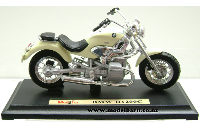 1/18 BMW R1200C Motorbike (cream)