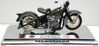 1/18 Harley-Davidson EL Nucklehead (1936, black)-motorbikes-and-atvs-Model Barn
