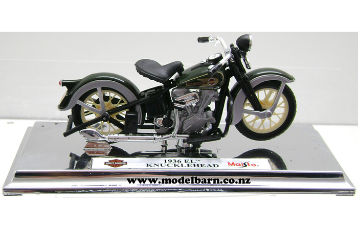 1/18 Harley-Davidson EL Nucklehead (1936, black)