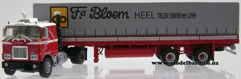 1/50 Mack F700 Prime Mover & Semi Covered Trailer "Bloem"-mack-Model Barn