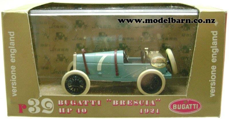 1/43 Bugatti Brescia Race Car (1921, blue) - Vehicles-Bugatti