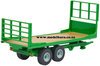 1/32 2-Axle Flat Deck Trailer (green)