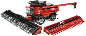 1/32 Case IH AF11 Axial-Flow Combine Harvester on duals with 2 Heads-farm-equipment-Model Barn