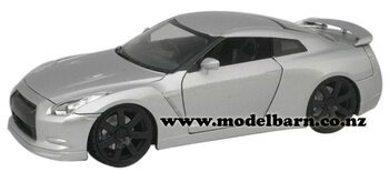 1/24 Nissan GT-R (silver)-nissan-and-datsun-Model Barn