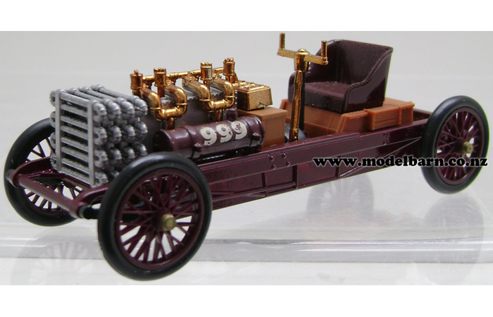 1/43 Ford 999 Race Car (1902, red gold & silver)