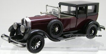 1/43 Isotta Fraschini Type 8A Spyder (1926, burgundy & black)-other-vehicle-brands-Model Barn