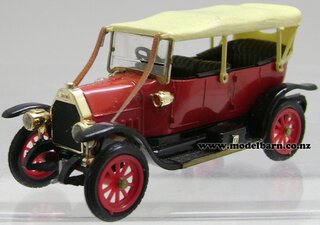 1/43 Fiat Zero Torpedo (1912, red & white)-other-vehicle-brands-Model Barn