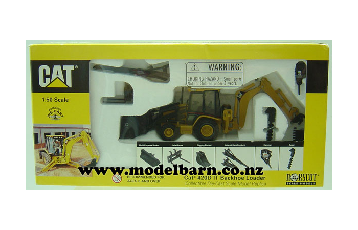 1/50 CAT 420D IT Backhoe Loader