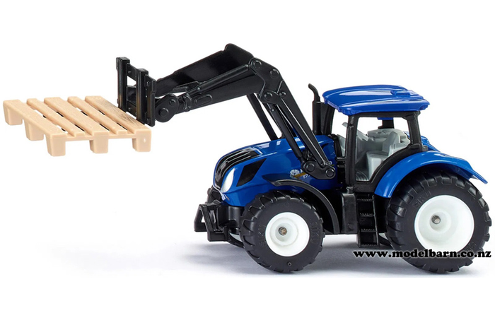 New Holland T7.315 with Loader & Pallet Forks (102mm)