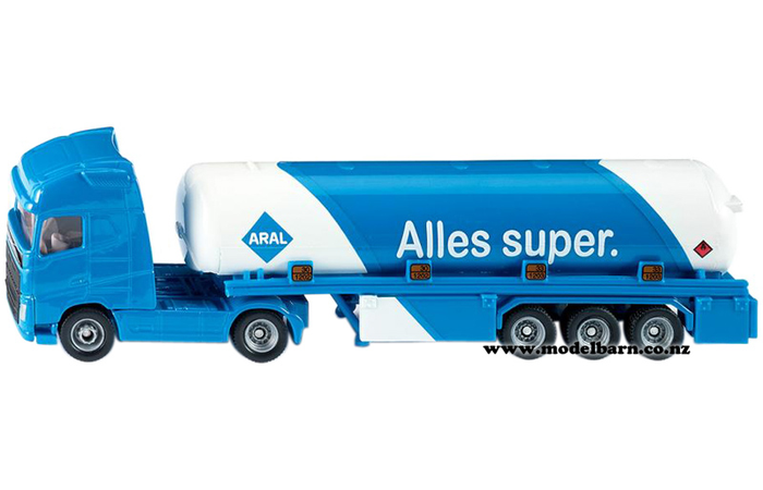 1/87 Volvo FH16 Prime Mover & Semi Tanker Trailer "Aral Alles Super"