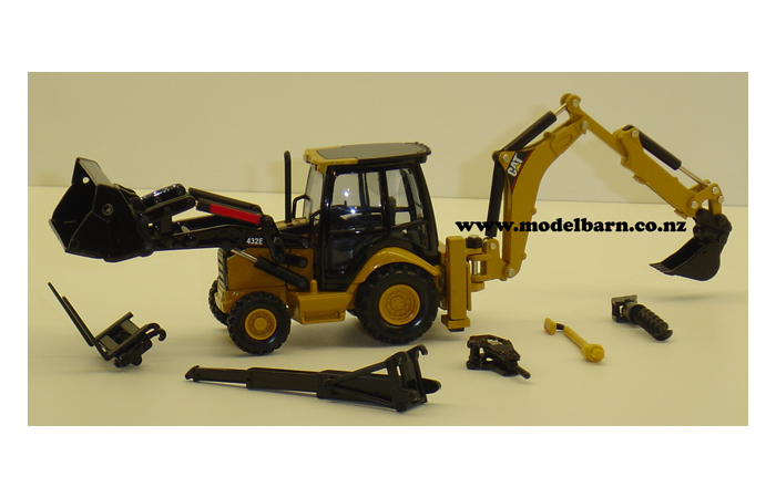 1/50 CAT 432E Backhoe Loader