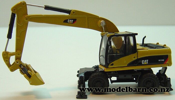 1/87 Caterpillar M318D Wheel Excavator - Construction & Forestry