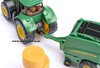 John Deere 7530 & John Deere 990 Round Baler (130mm)