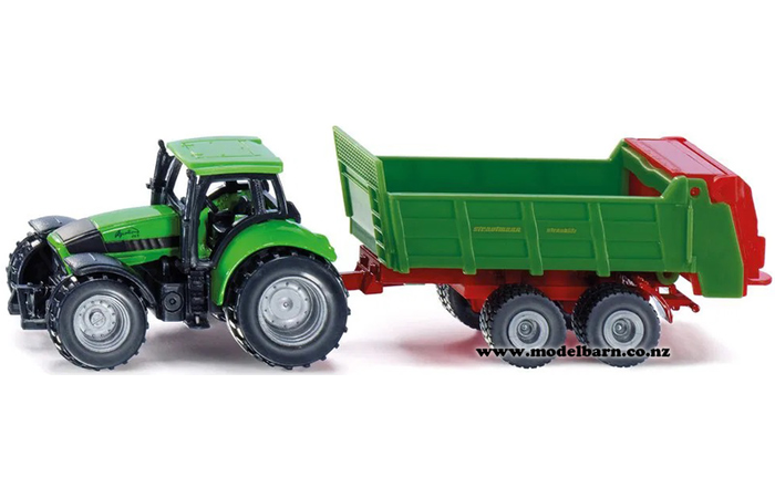 Deutz-Fahr Agrotron 265 & Strautman Streublitz Manure Spreader (162mm)
