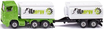 Scania Fuel Tanker Truck & Trailer Set "Siku Energy" (148mm)-scania-Model Barn