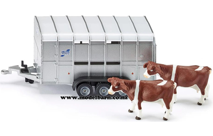1/32 Ifor Williams Livestock Trailer & Cows