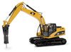 1/50 CAT 323DL Excavator with Hammer