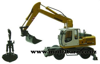 1/50 Liebherr A904C Wheel Excavator with Accessories-liebherr-Model Barn