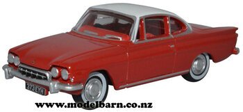 1/76 Ford Consul Capri (Monaco Red & White)-ford-Model Barn
