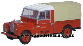 1/43 Land Rover Series I 109 Pick-Up "Midland" (red)-land-rover-Model Barn