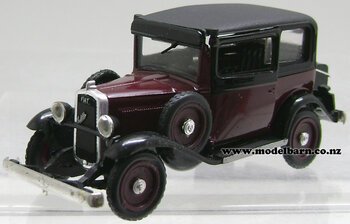1/43 Fiat 508 Balilla (1932, dark red & black)-other-vehicle-brands-Model Barn