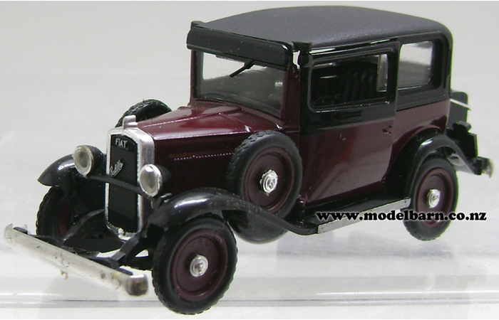 1/43 Fiat 508 Balilla (1932, dark red & black)