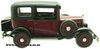 1/43 Fiat 508 Balilla (1932, dark red & black)
