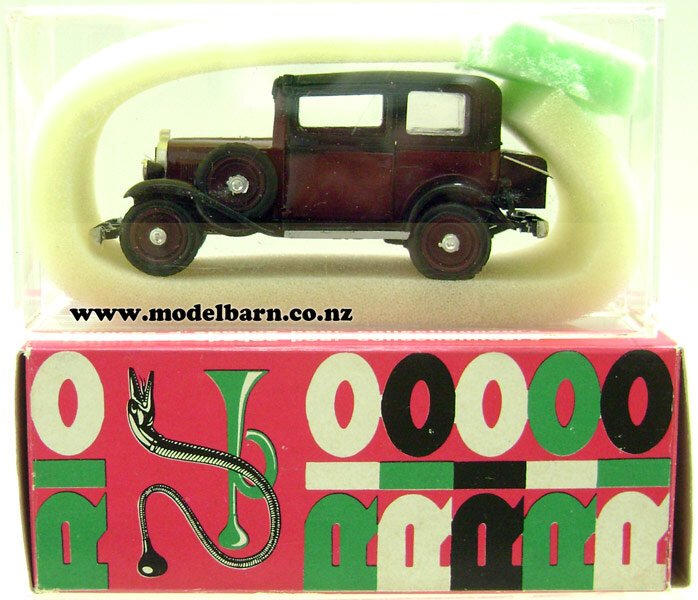1/43 Fiat 508 Balilla (1932, dark red & black) - Vehicles-Fiat